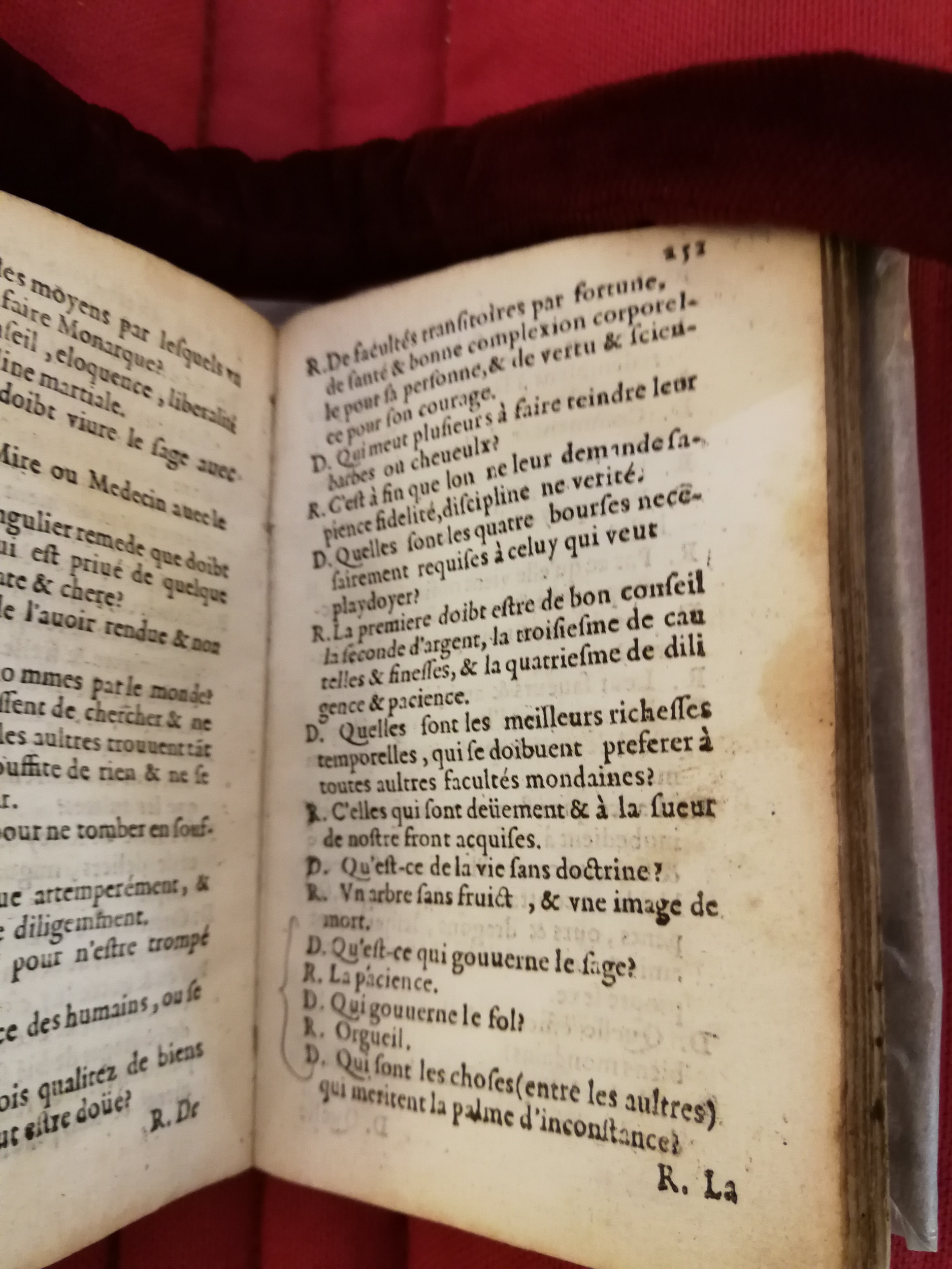 1577 - Jean d’Ogerolles - Trésor de sentences dorées - Bibliothèque Sainte-Geneviève