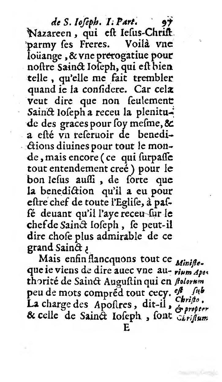 1646 - Jean Piot - Trésor inestimable de Saint-Joseph - BNC Rome