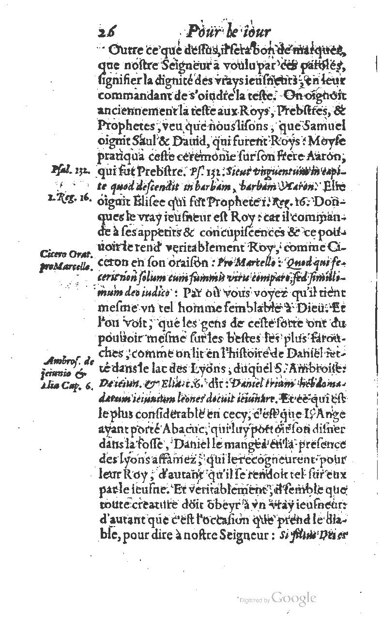 1607 - Nicolas Du Fossé - Trésor quadragésimal - T 01 - BM Lyon