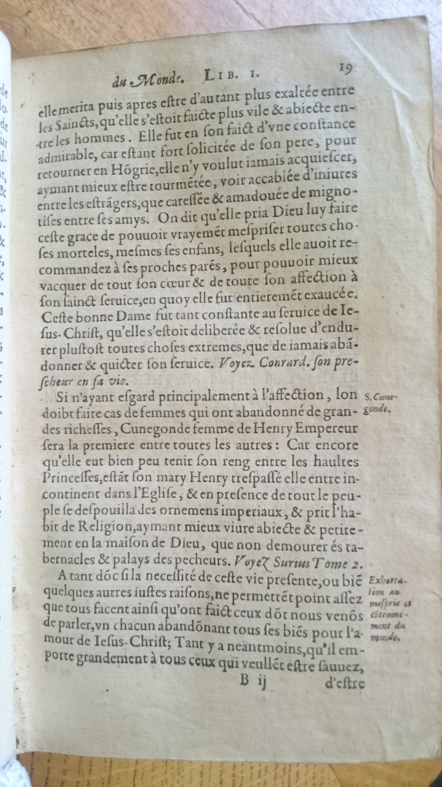 1585 - Jean Bogard - Trésor des faits et dits mémorables des hommes saints et illustres - Douai Quincy
