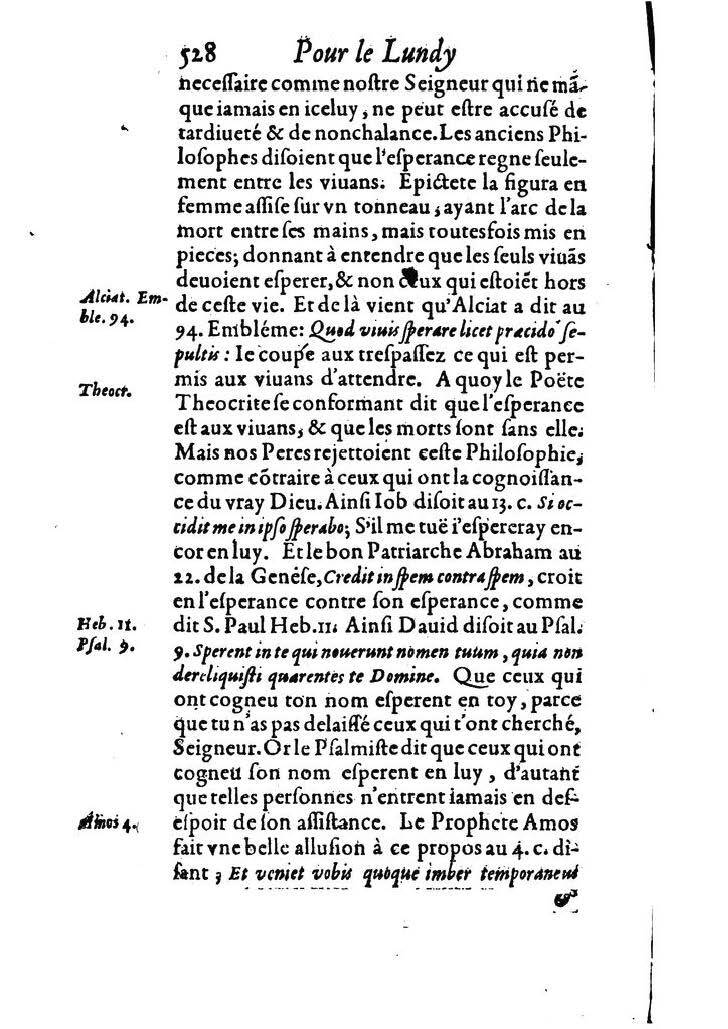1607 - Nicolas Du Fossé - Trésor quadragésimal - T 02 - BM Lyon
