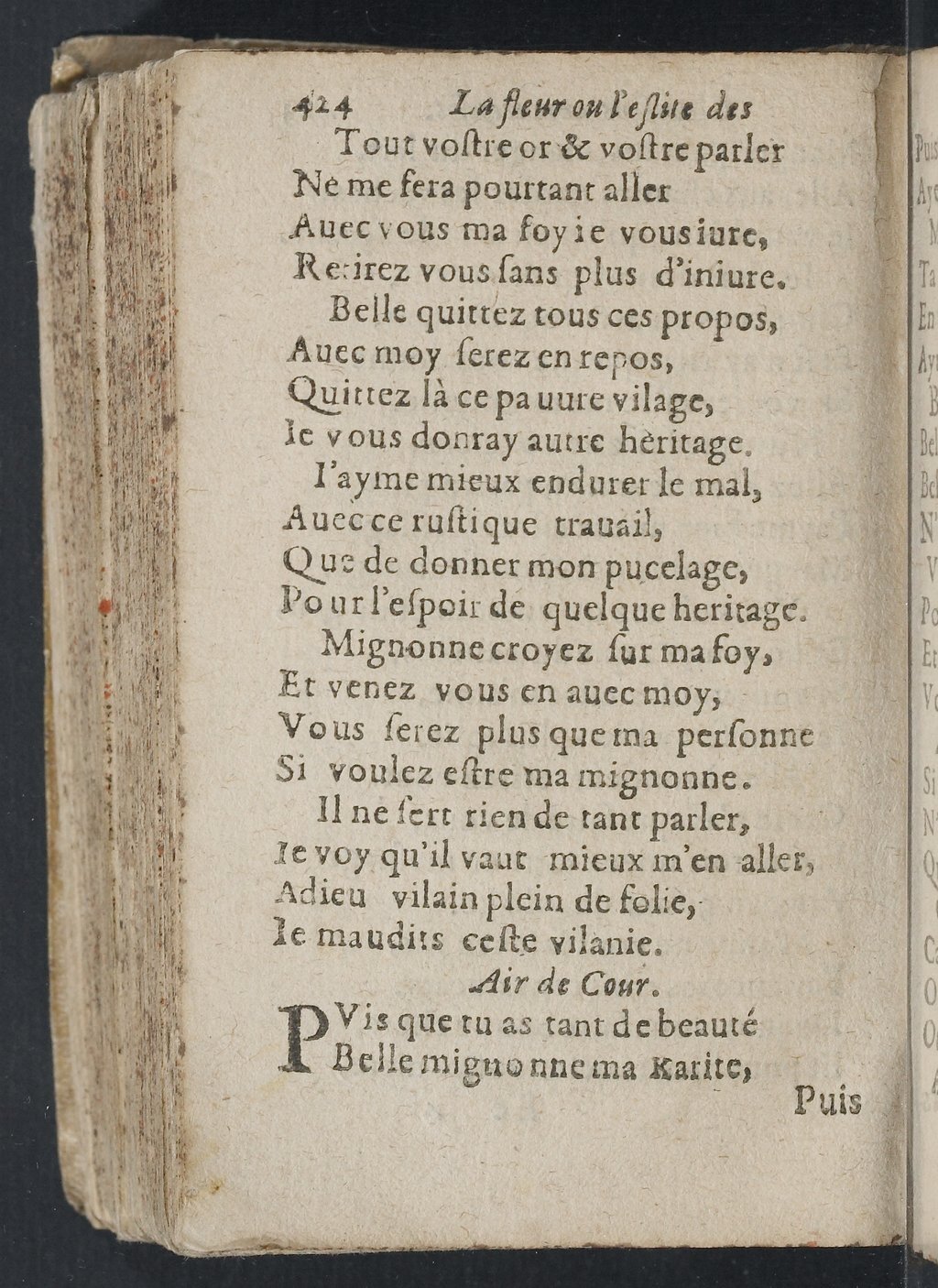 1607 - Pierre Brossart - Trésor des trésors - BnF