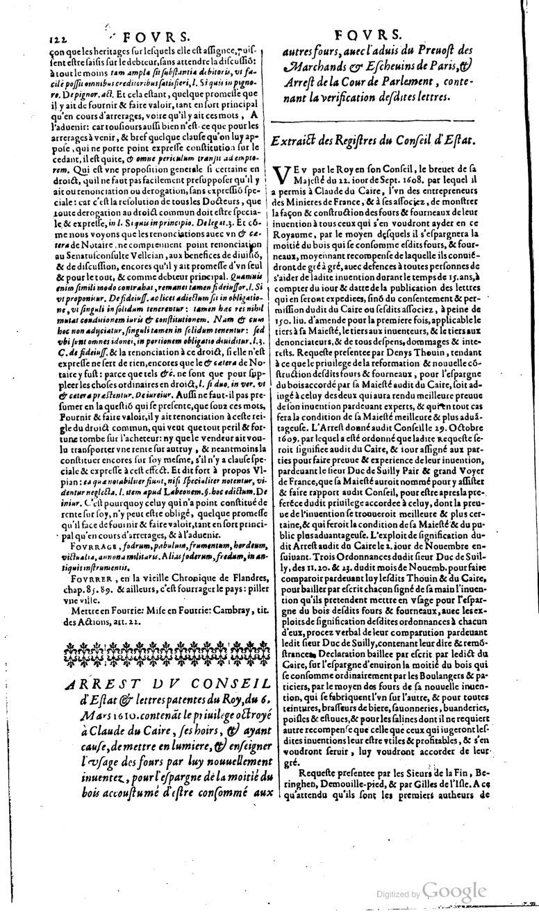 1629 - Veuve Nicolas Buon - Trésor du droit français (29620 T. 2) - BM Lyon