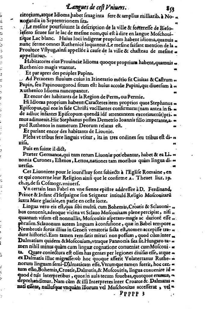 1613 - Matthieu Berjon - Trésor de l’histoire des langues de cet univers - BM Lyon