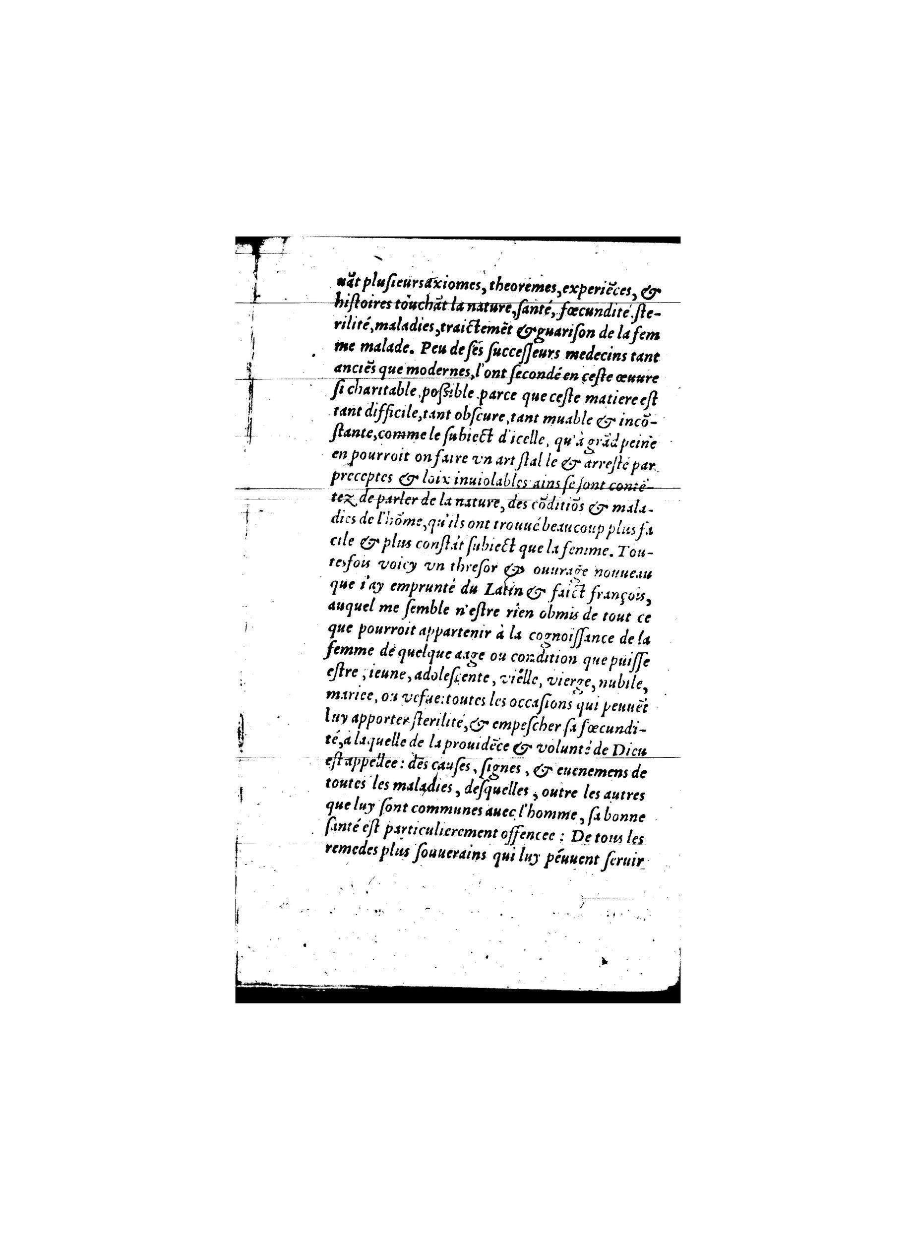 1587 - Jacques du Puis - Trésor des remèdes secrets pour les maladies des femmes - BnF 1587 - Jacques du Puis - Trésor des remèdes secrets pour les maladies des femmes - BnF