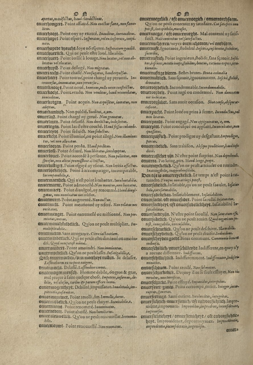 1573 - Christophe Plantin - Trésor du langage bas-allemand - Greifswald