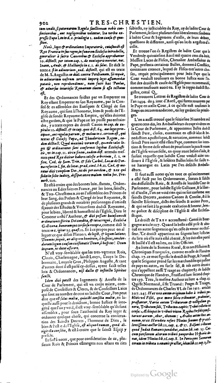 1629 - Veuve Nicolas Buon - Trésor du droit français (21754 T. 3) - BM Lyon