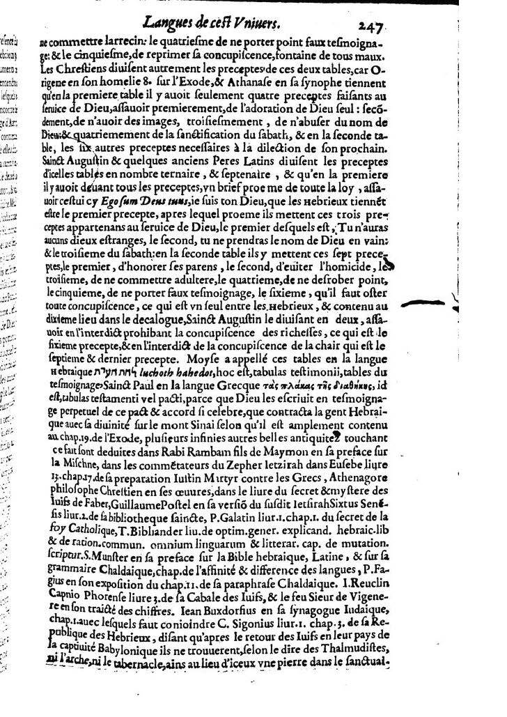 1613 - Matthieu Berjon - Trésor de l’histoire des langues de cet univers - BM Lyon