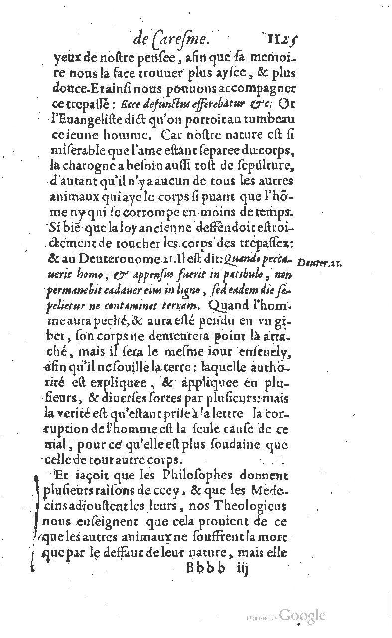 1607 - Nicolas Du Fossé - Trésor quadragésimal - T 01 - BM Lyon