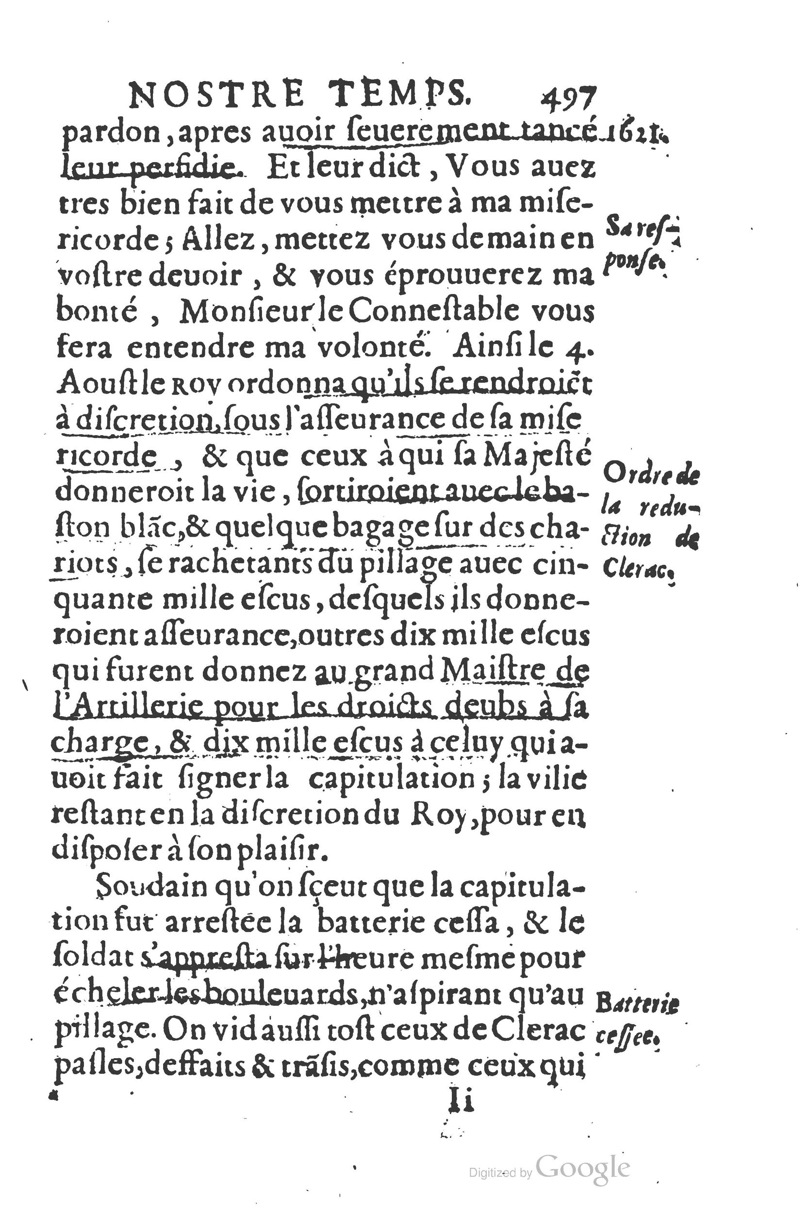 1626 - Joseph Bouillerot - Trésor de l’histoire générale de notre temps - BSB Munich