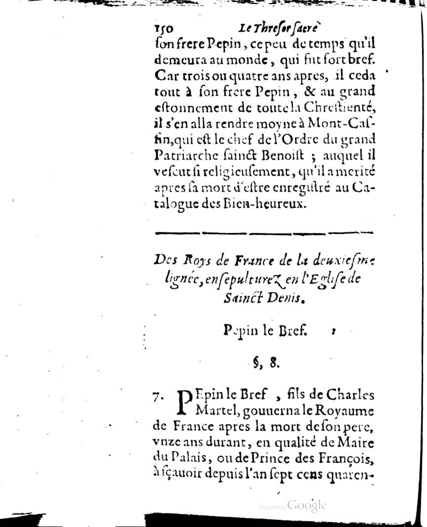 1636 - Jean Billaine - Trésor sacré ou inventaire des saintes reliques - British Library