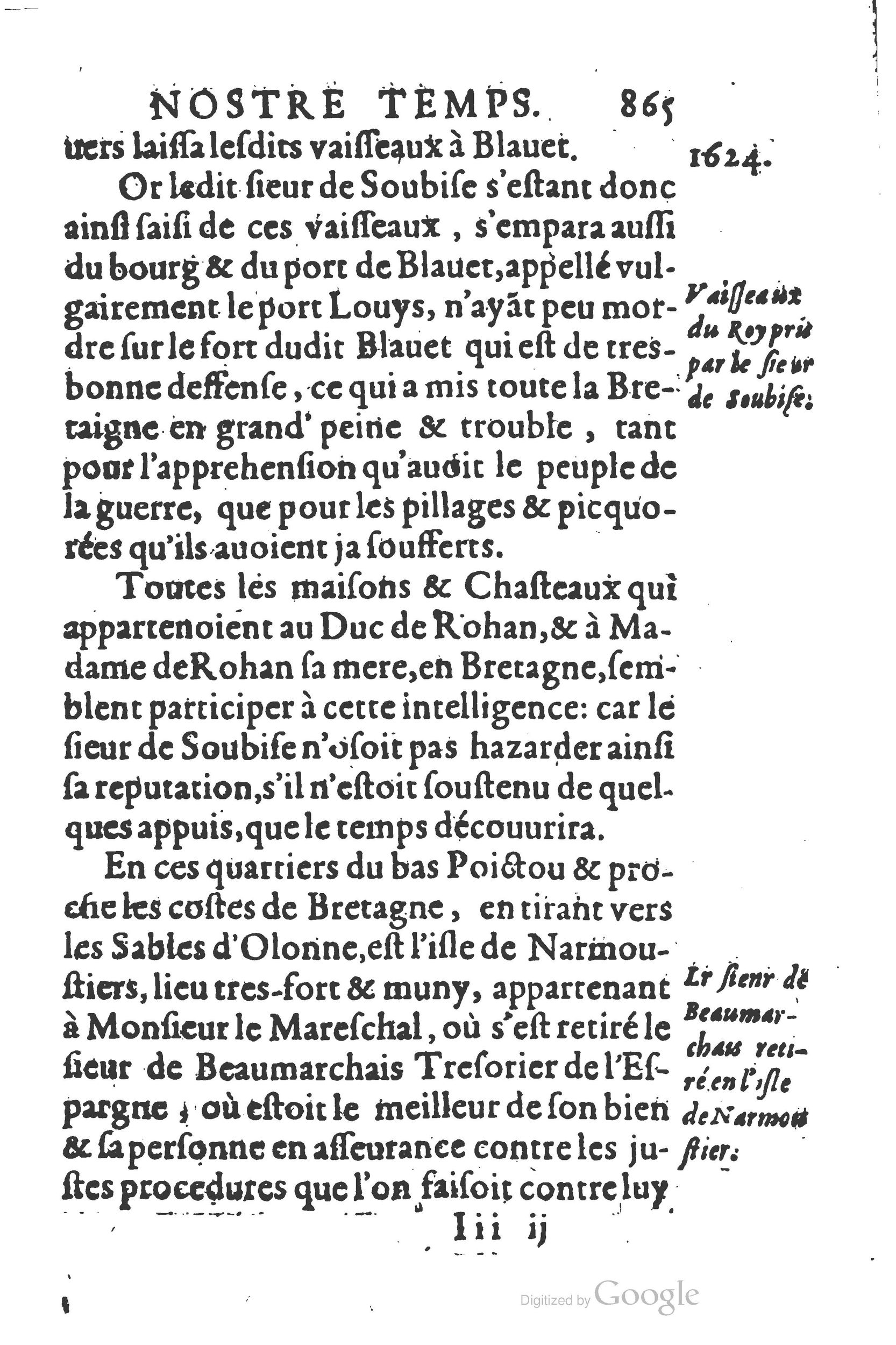 1626 - Joseph Bouillerot - Trésor de l’histoire générale de notre temps - BSB Munich