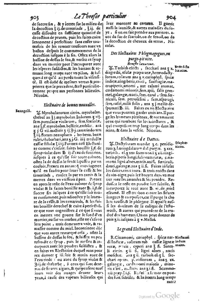 1616 - Étienne Gamonet - Grand trésor ou dispensaire - BSB Munich
