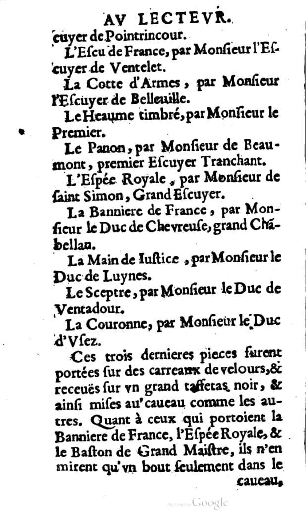1646 - Jean Billaine - Trésor sacré ou inventaire des saintes reliques - BM Lyon 1646 - Jean Billaine - Trésor sacré ou inventaire des saintes reliques - BM Lyon