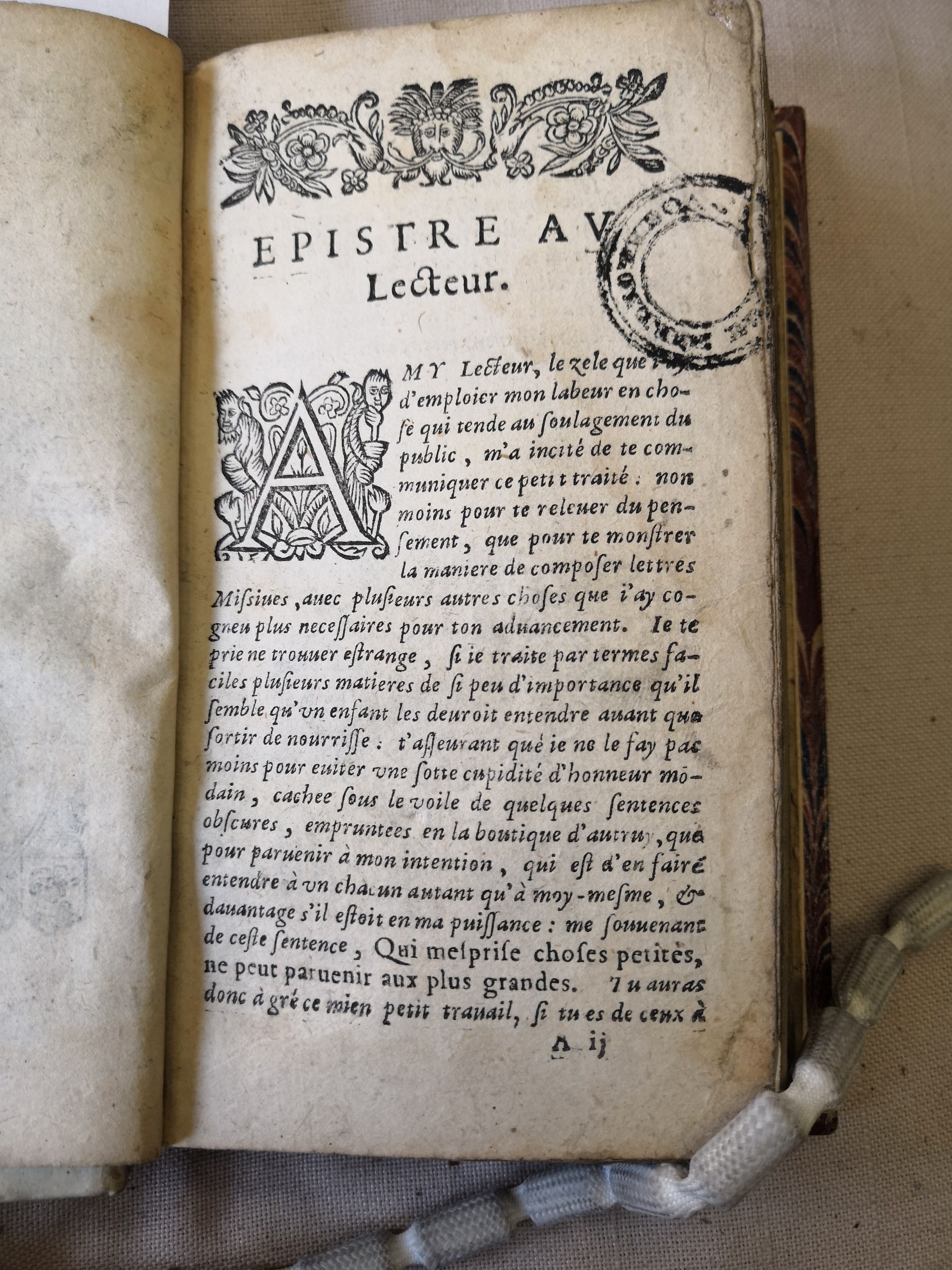 1615 - David Geoffroy - Secrétaire des secrétaires ou le Trésor de la plume française - KBR Bruxelles