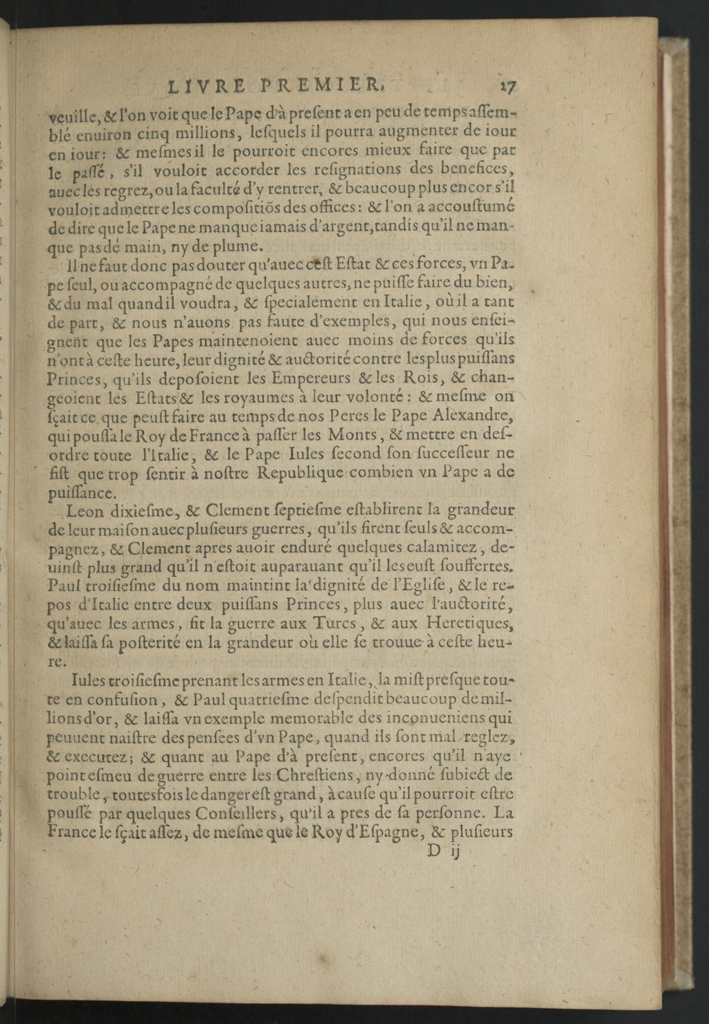 1608 - Nicolas Du Fossé - Trésor politique - BnF Tolbiac