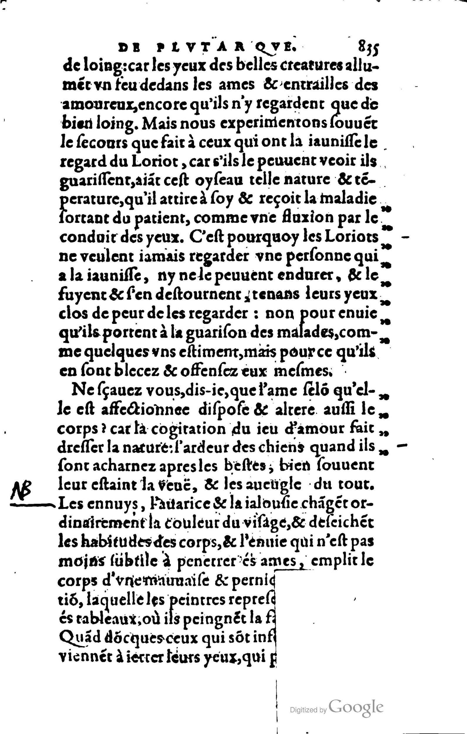 1578 - Jean Poupy - Trésor des morales de Plutarque - BSB Munich