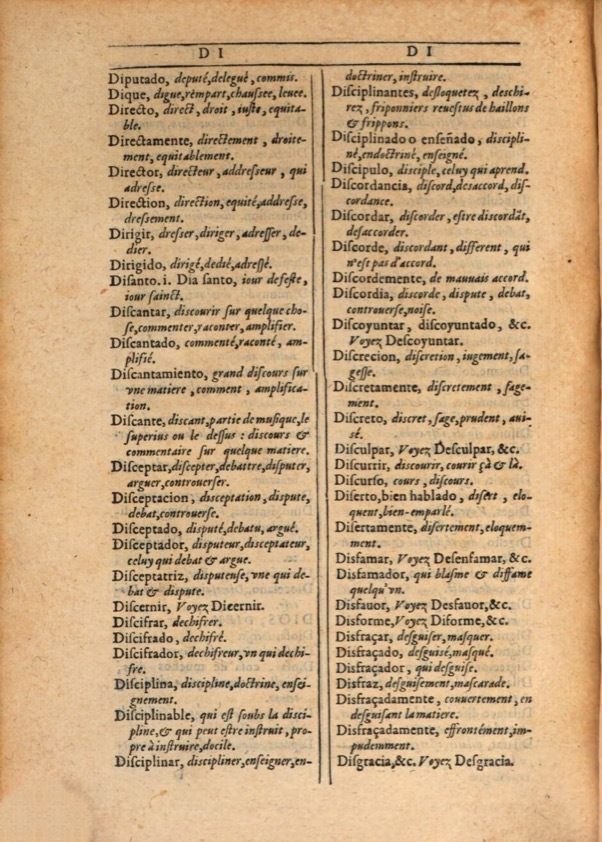 1607 - Marc Orry - Trésor des deux langues espagnole et française (Première et Seconde parties) - ÖNB Wien