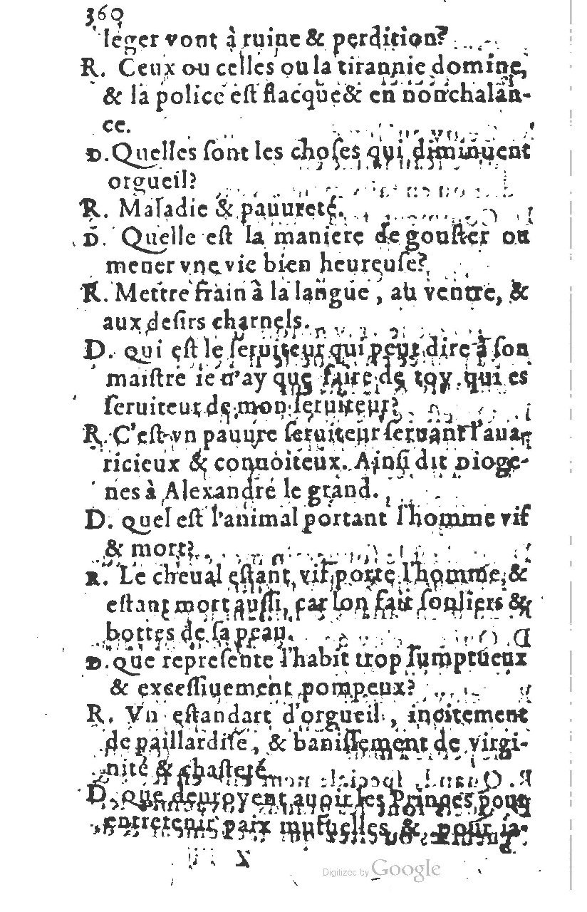 1581 - Nicolas Bonfons  - Trésor des sentences dorées - Princeton