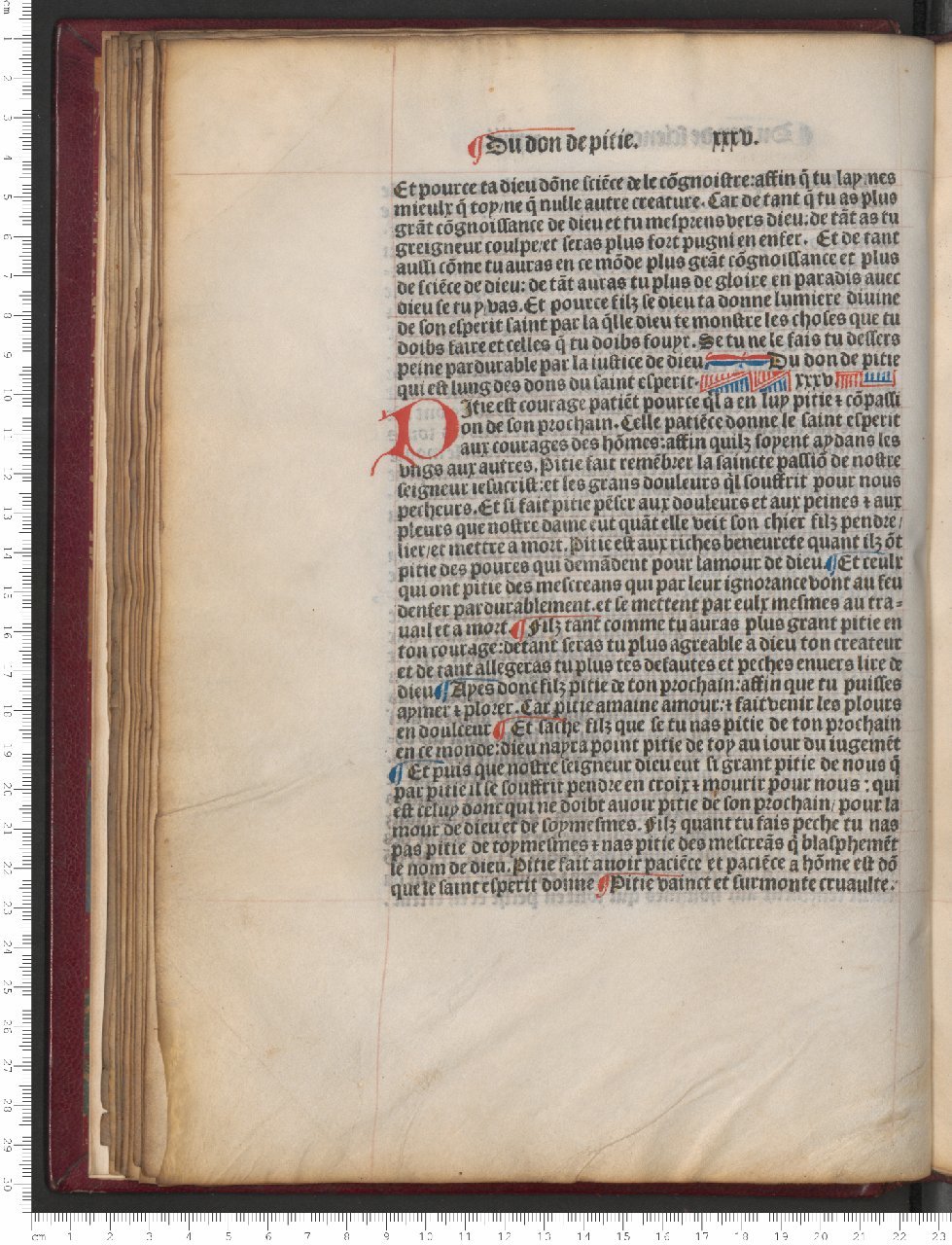 1482 - [Jean Du Pré] - Trésor des humains - Bibliothèque Sainte-Geneviève