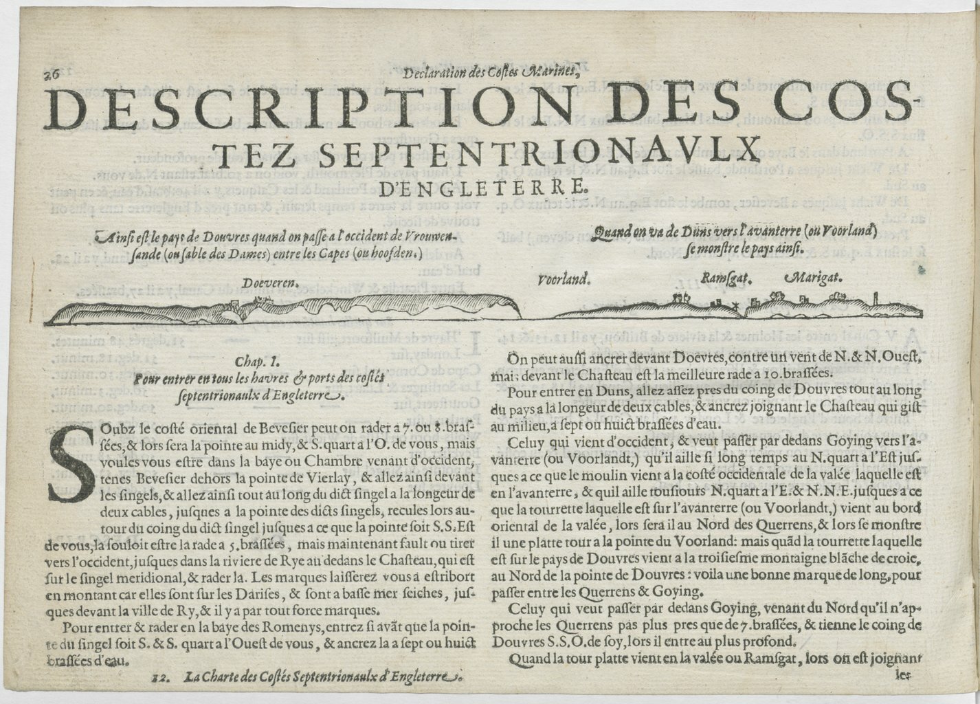 1601 - Bonaventure d’Aseville - Trésorerie ou cabinet de route marinesque - BnF 1601 - Bonaventure d’Aseville - Trésorerie ou cabinet de route marinesque - BnF