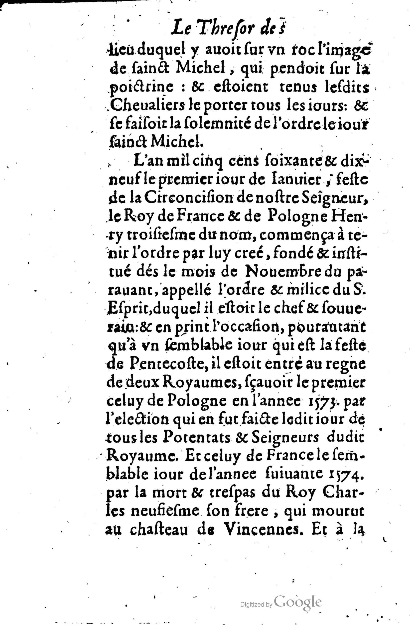 1619 - Jean Corrozet - Trésor des histoires de France - BSB Munich