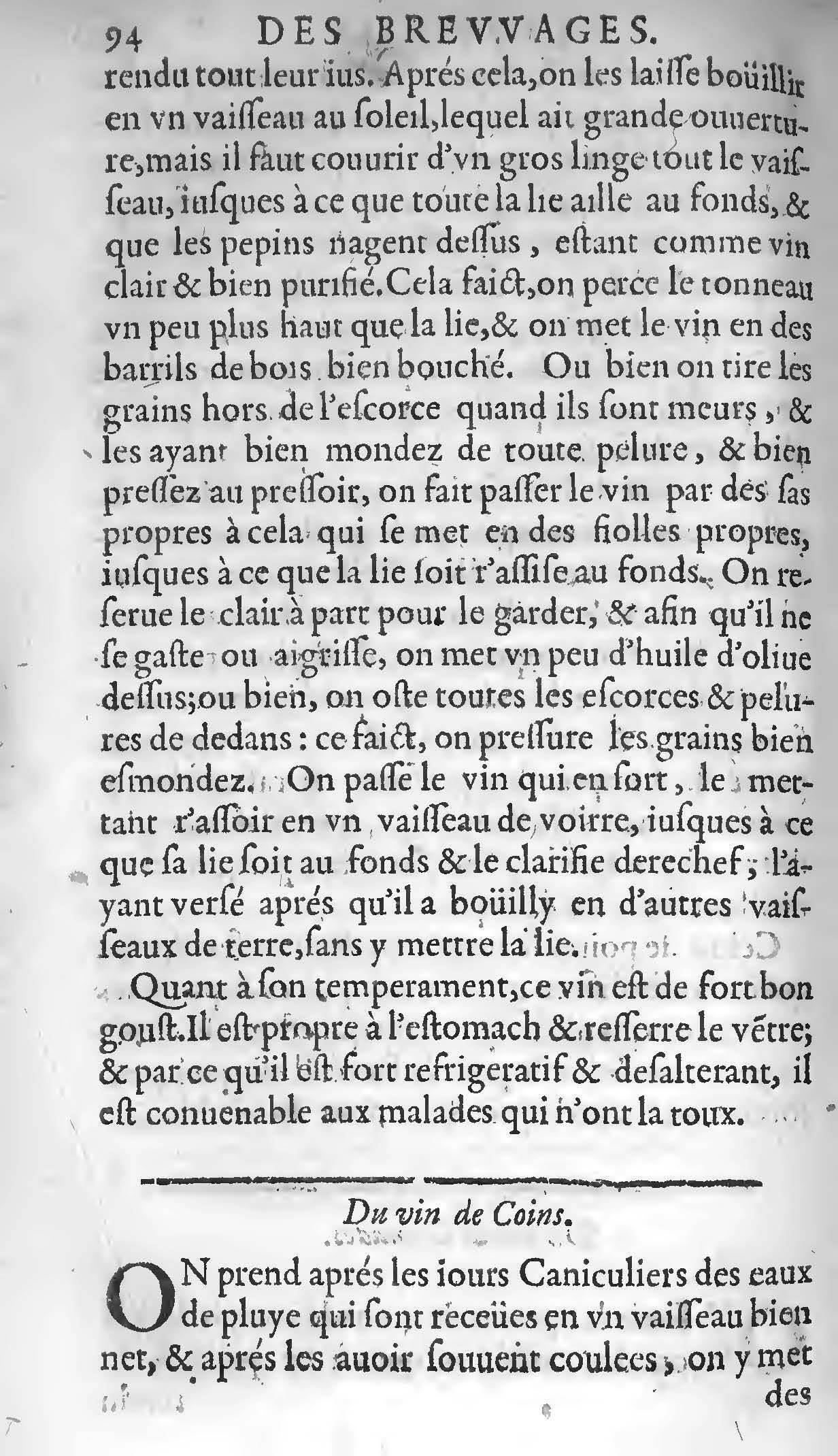 1607 - Étienne Servain et Jean Antoine Huguetan - Trésor de santé ou ménage de la vie humaine - BIU Santé