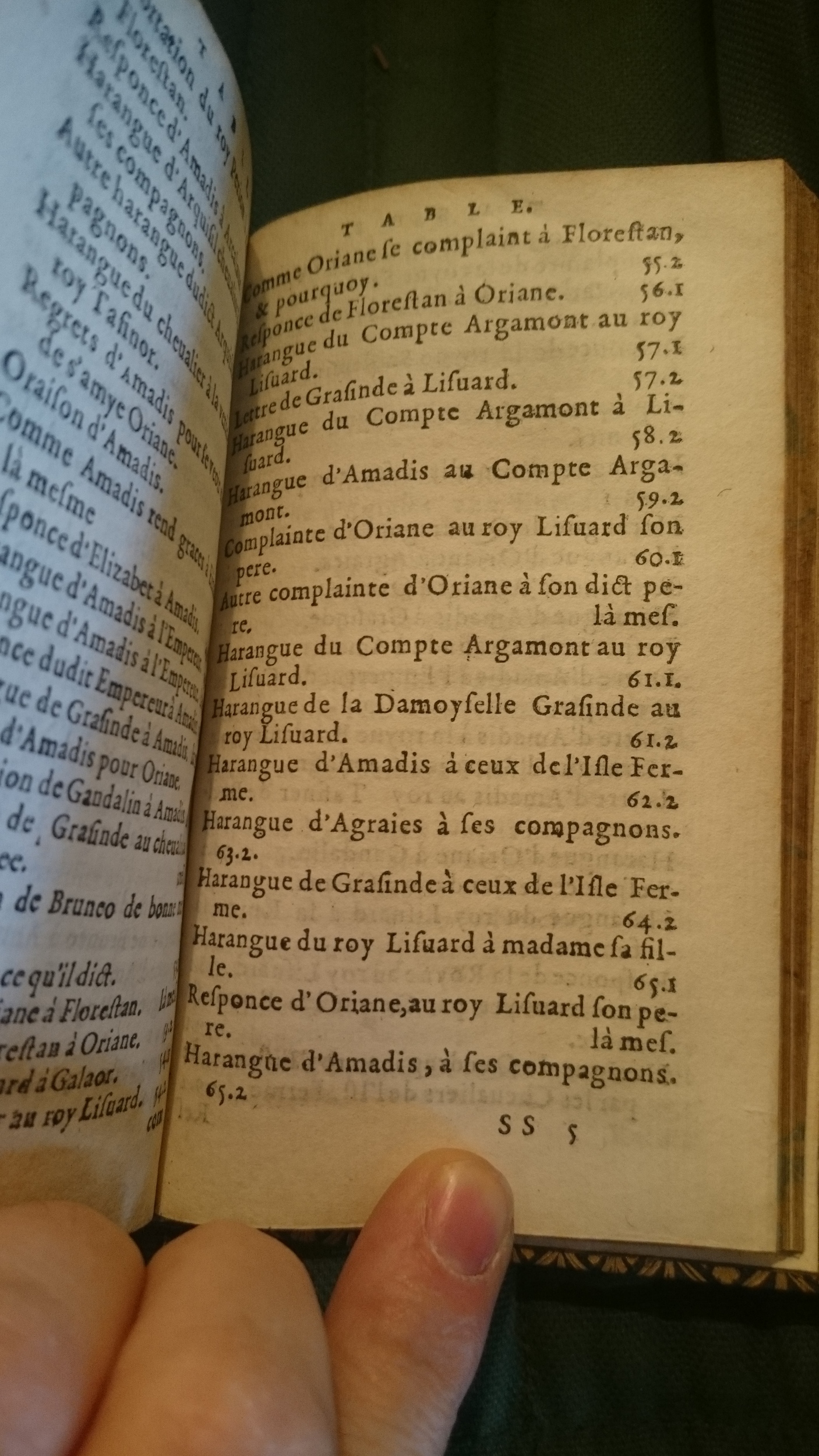 1582 - Jean Huguetan - Trésor des Amadis - BnF Arsenal