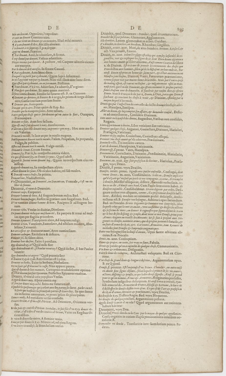 1606 - David Douceur - Trésor de la langue française - BnF
