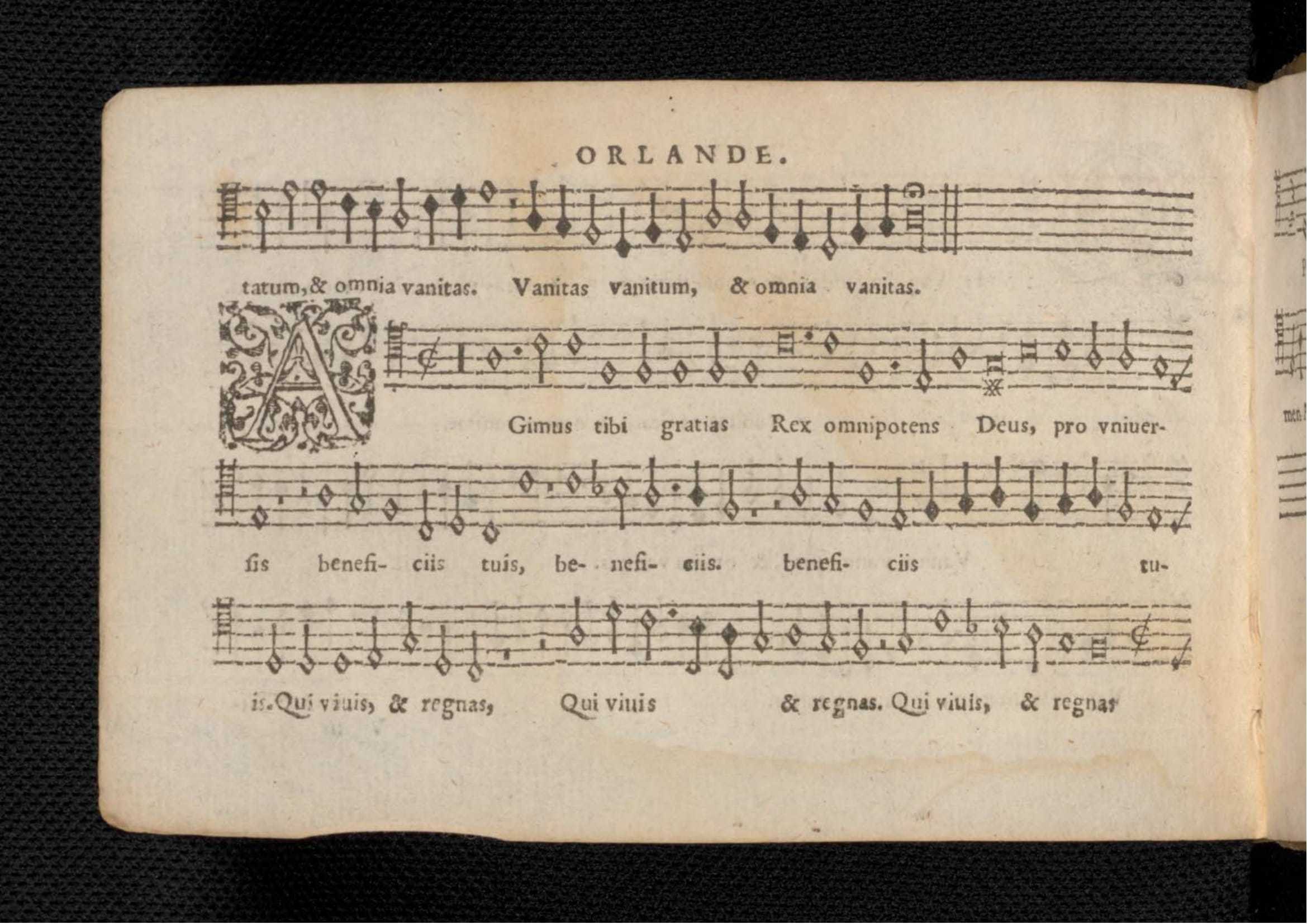 1576 - [Pierre de Saint-André] - Trésor de musique d’Orlande de Lassus Tenor - KBR Bruxelles