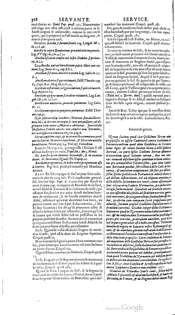 1629 - Veuve Nicolas Buon - Trésor du droit français (21754 T. 3) - BM Lyon