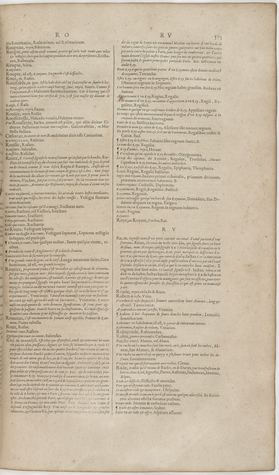 1606 - David Douceur - Trésor de la langue française - BnF