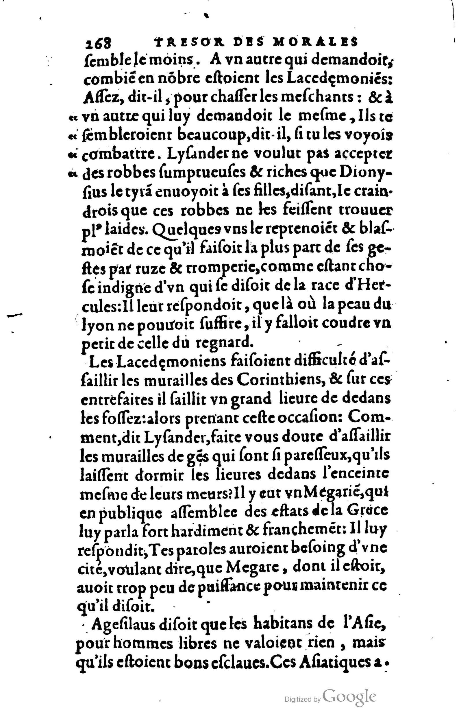 1578 - Jean Poupy - Trésor des morales de Plutarque - BSB Munich