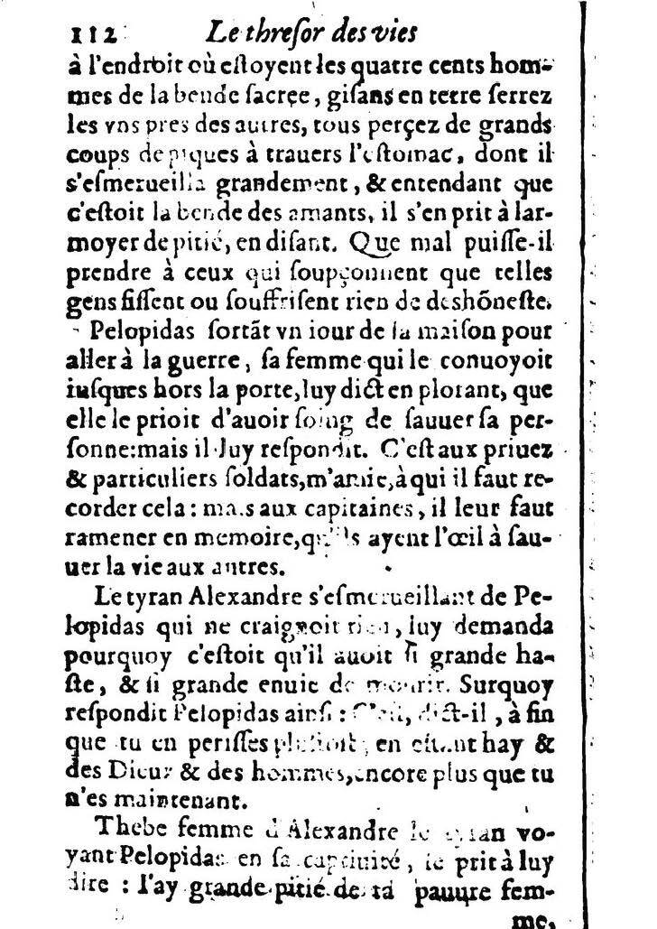 1611 - Pierre Rigaud - Trésor des vies de Plutarque - BM Lyon