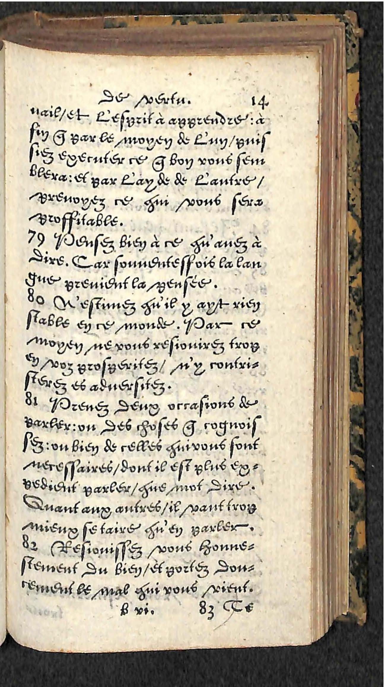 1560 - Hans de Laet - Trésor de vertu - Angers-archives