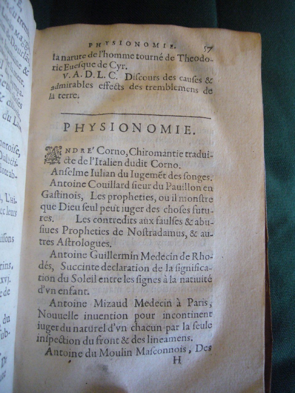 1602 - François Jacquin - Trésor des bons esprits français - BnF Arsenal