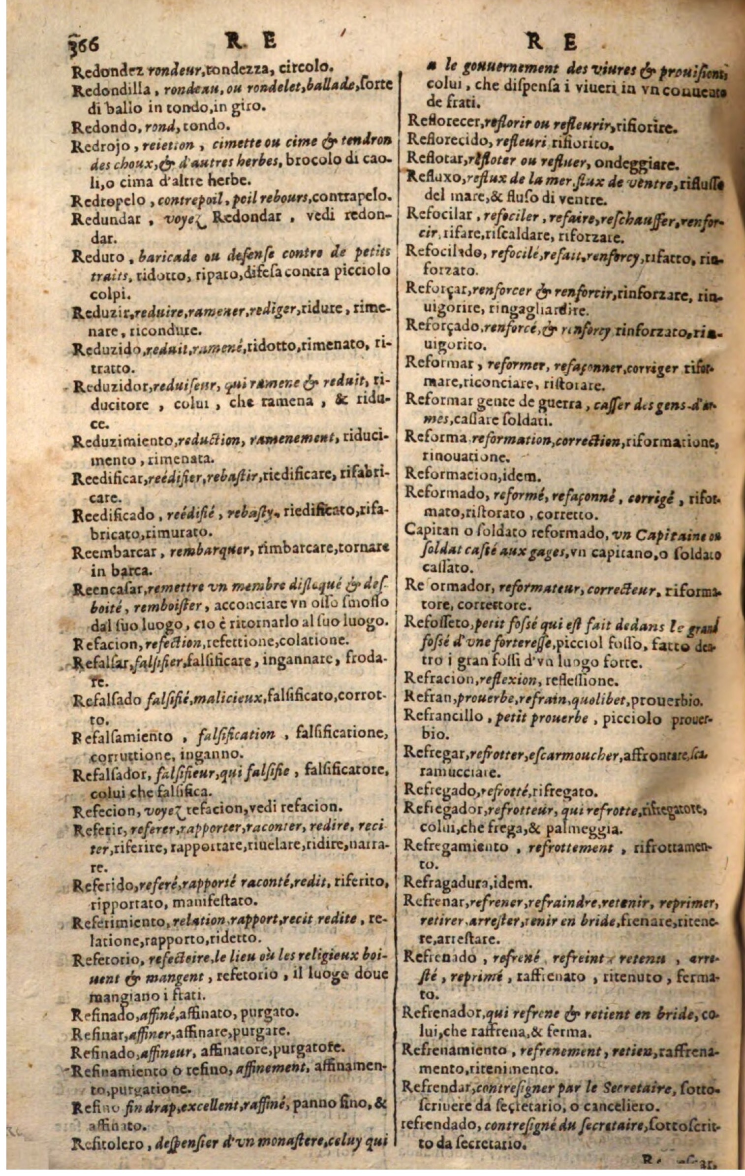 1644 - Jacques Crespin - Trésor des trois langues - Passau
