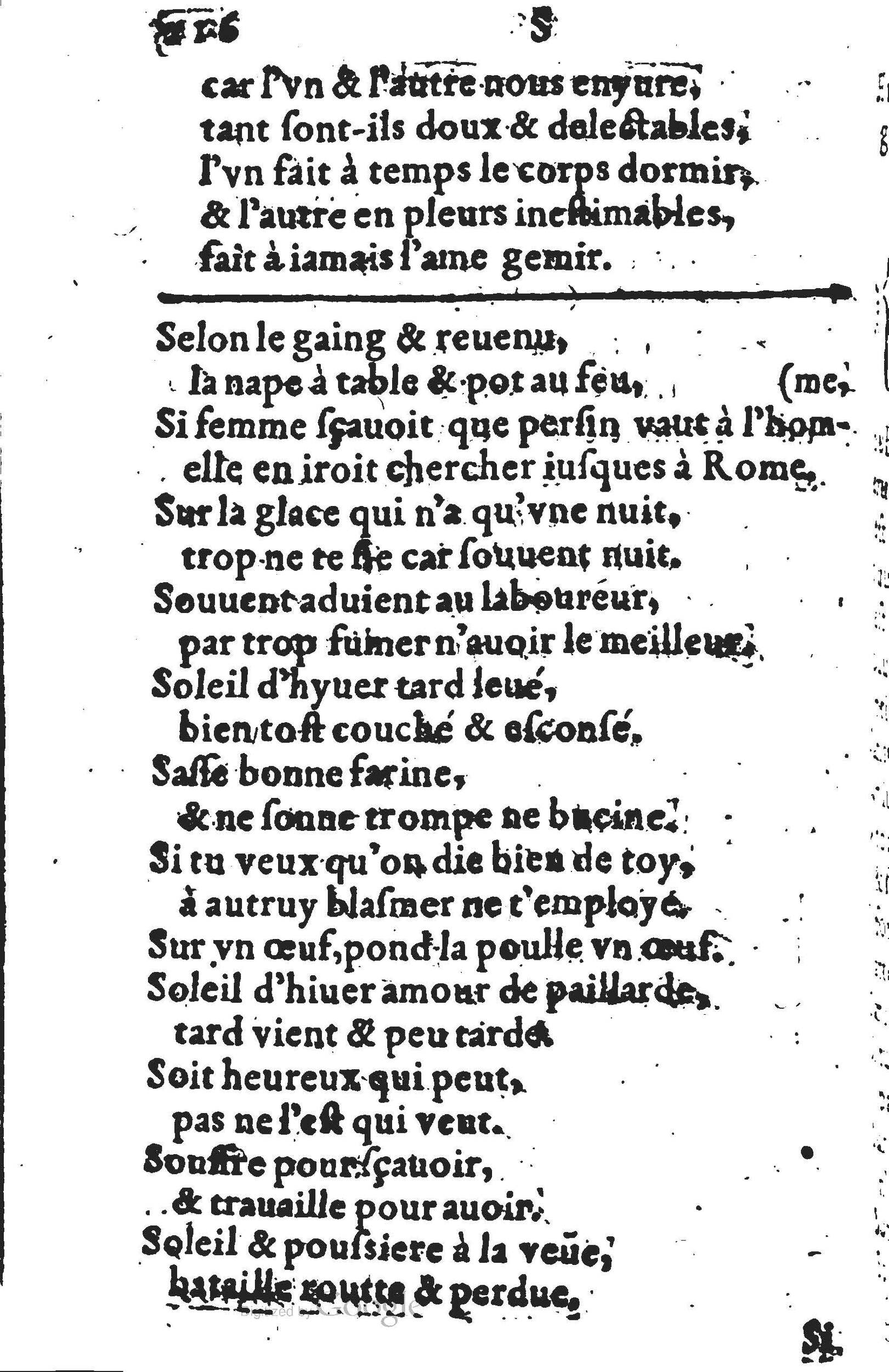 1578 - Nicolas Lescuyer - Trésor des sentences dorées - UGent