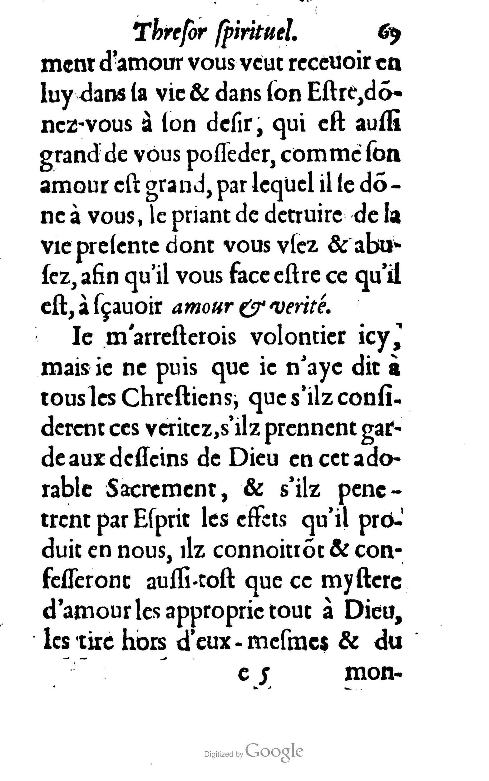 1633 - François Waudré - Trésor spirituel contenant les excellences du christianisme - BM Lyon 1633 - François Waudré - Trésor spirituel contenant les excellences du christianisme - BM Lyon