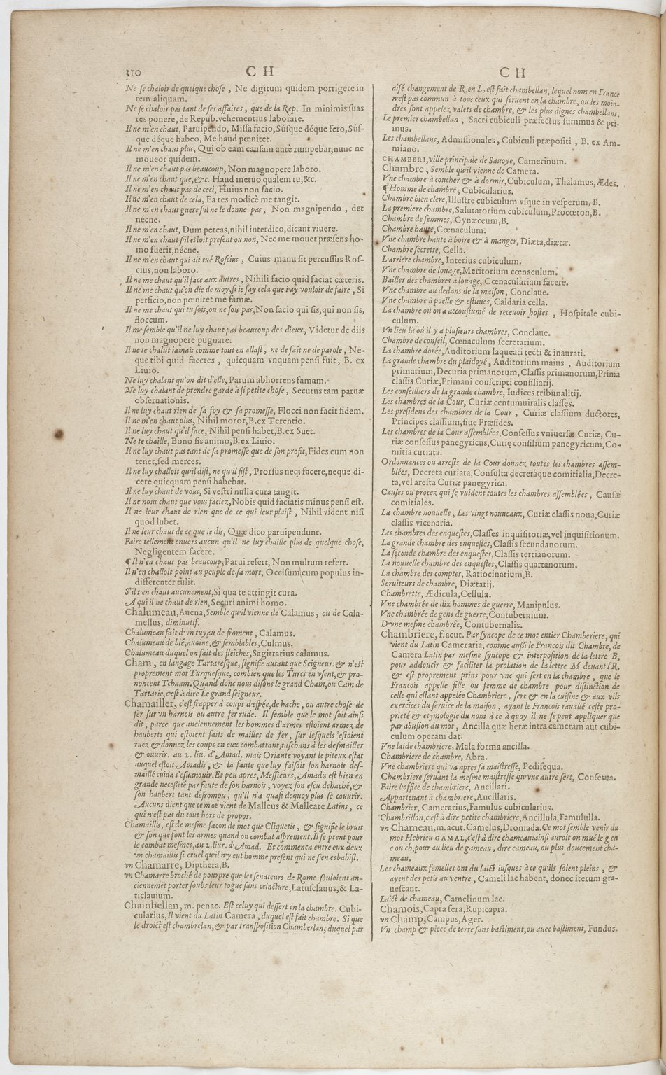 1606 - David Douceur - Trésor de la langue française - BnF
