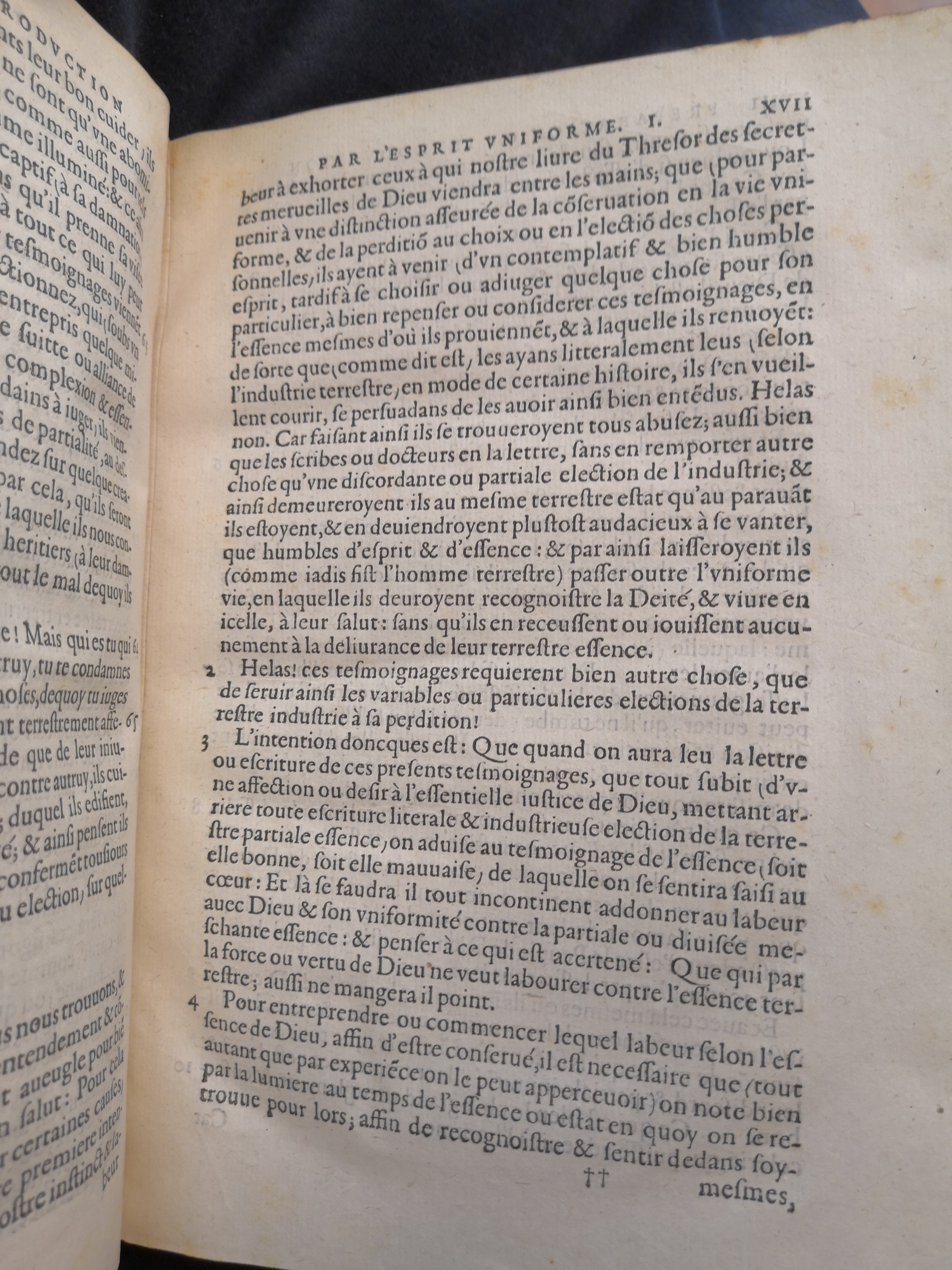 1581c. - Christophe Plantin - Le Livre des témoignages du Trésor caché au champ (Livres 2, 4, 6 et 7) - Anvers Musée Plantin Moretus