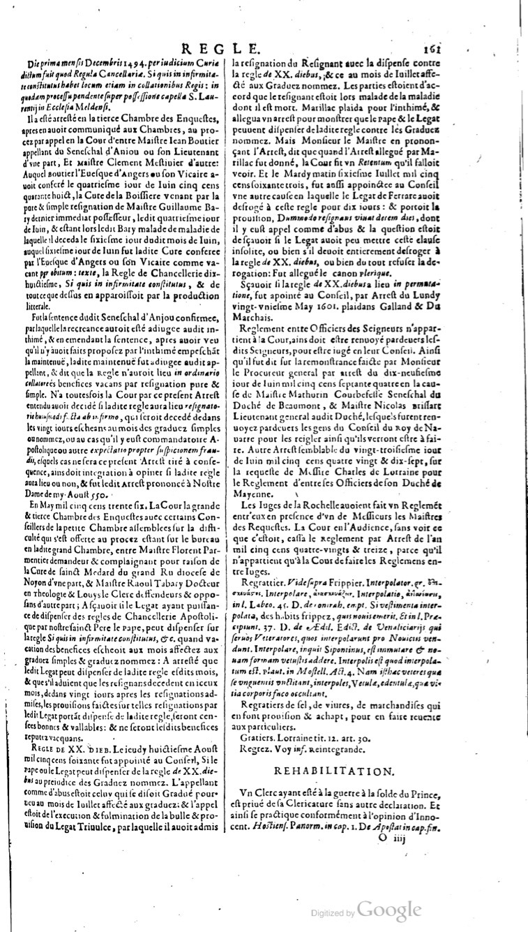 1629 - Veuve Nicolas Buon - Trésor du droit français (21754 T. 3) - BM Lyon