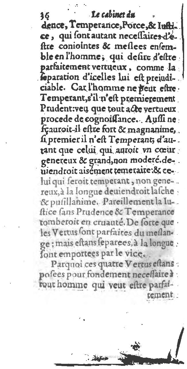 1615 - François Le Fèvre - Cabinet du vrai trésor - BCU Lausanne