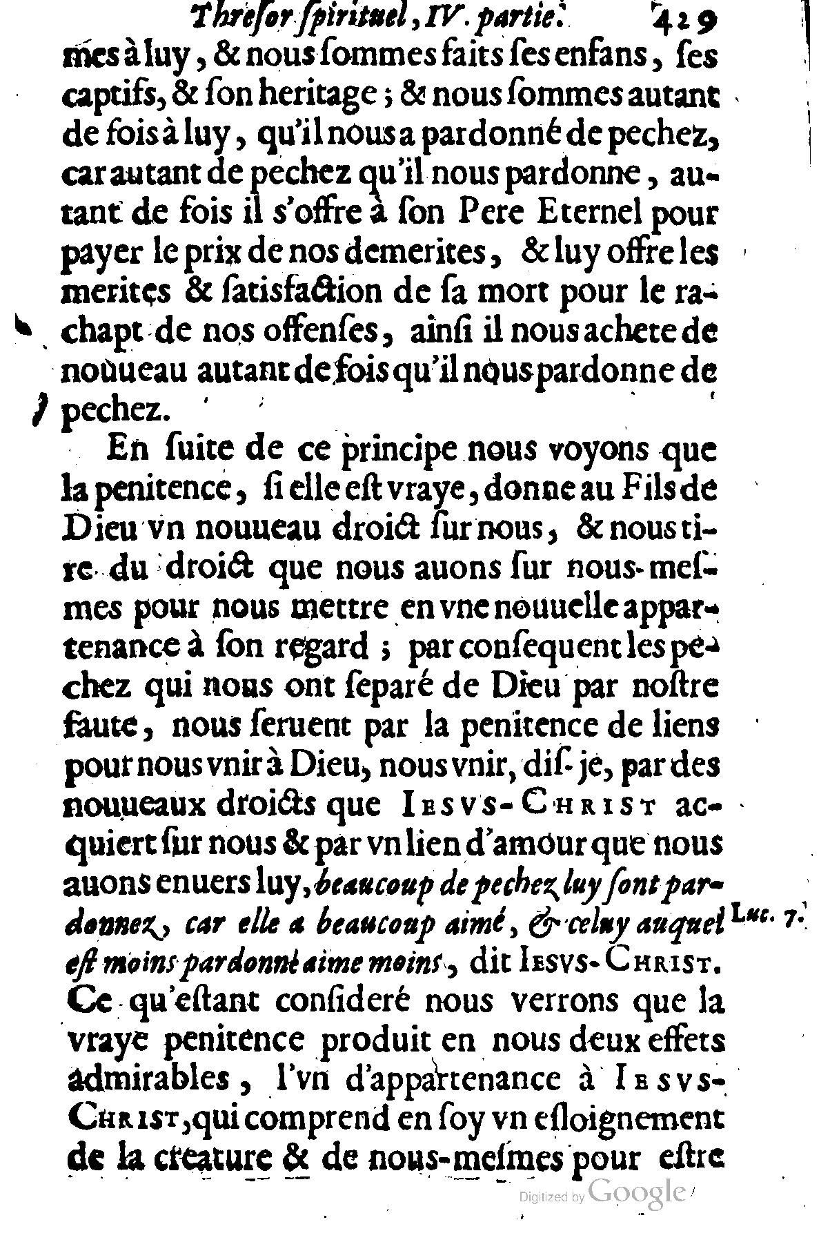 1635 - Sébastien Huré - Trésor spirituel contenant les obligations - BM Lyon