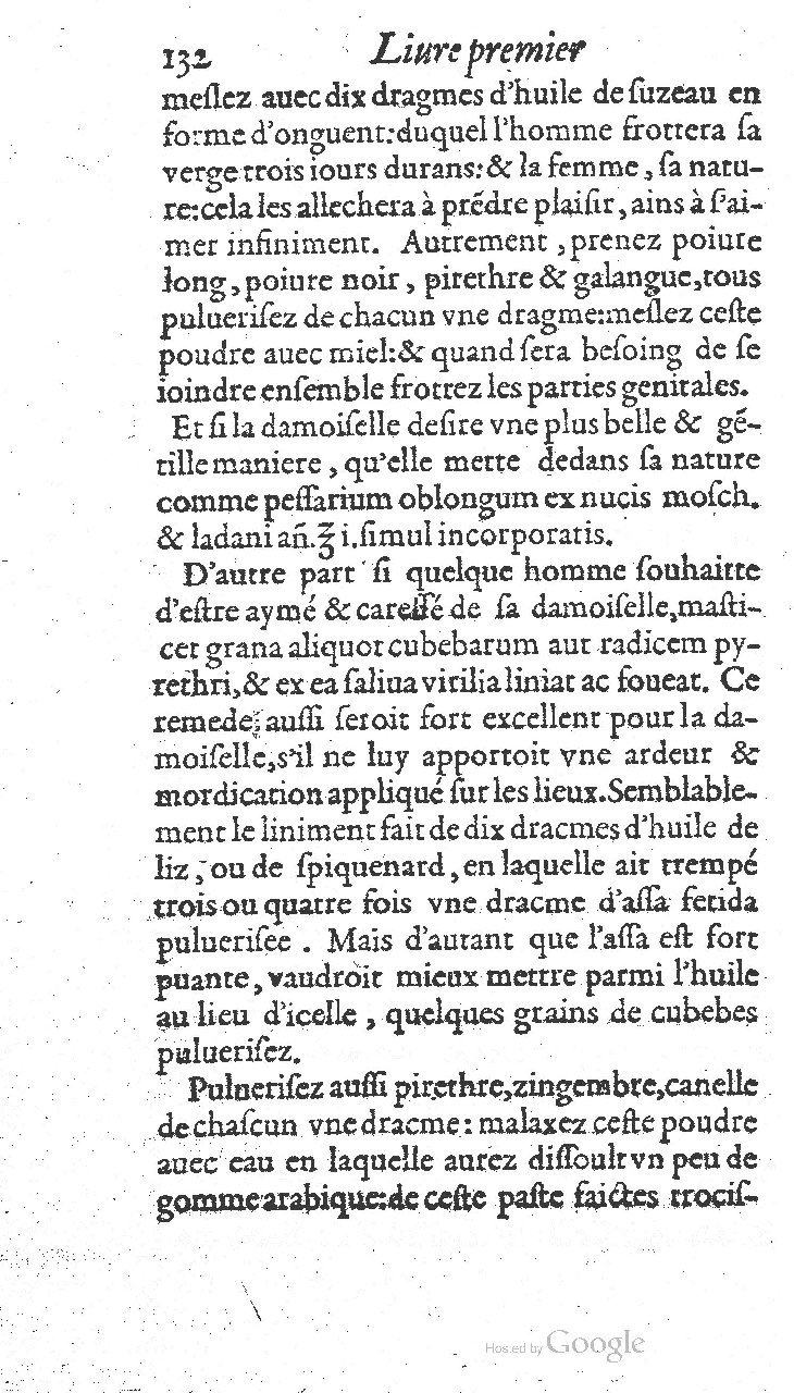 1585 - Jacques du Puis - Trésor des remèdes secrets pour les maladies des femmes - BnF
