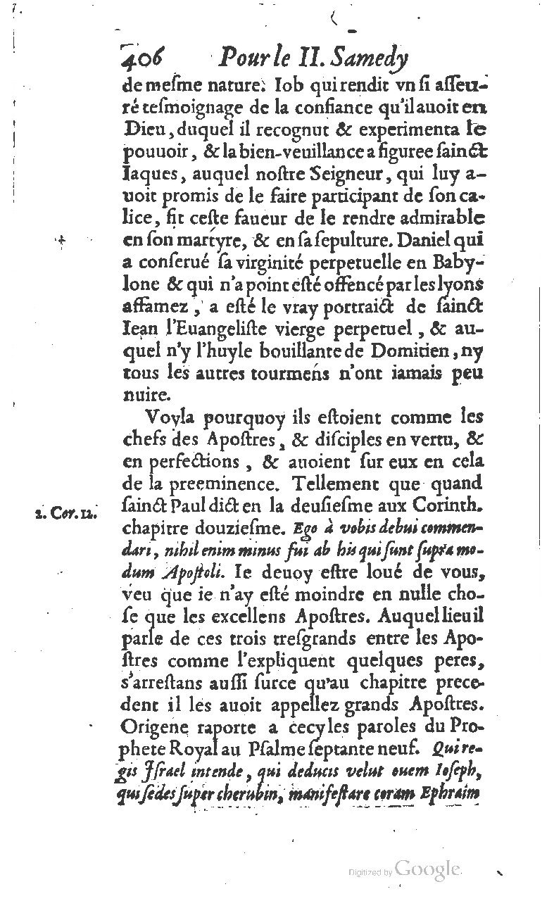 1607 - Nicolas Du Fossé - Trésor quadragésimal - T 01 - BM Lyon