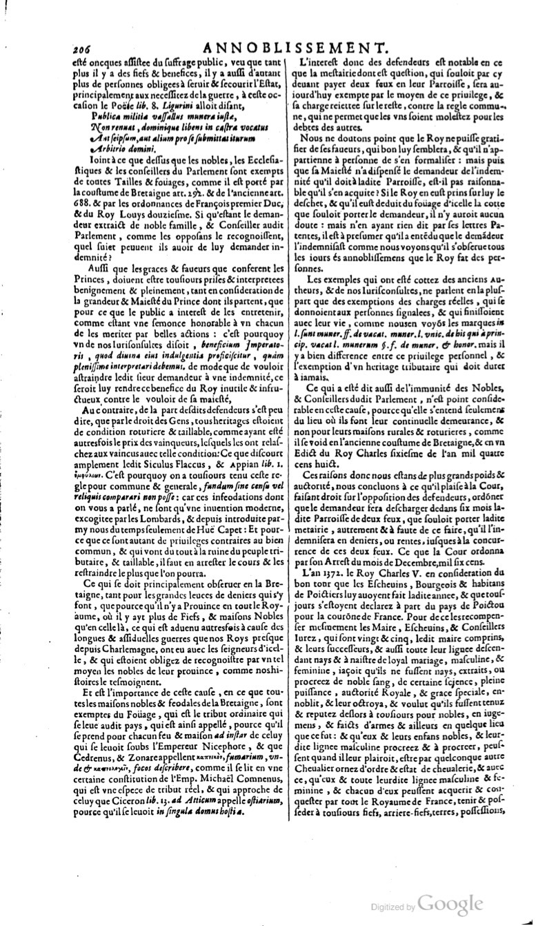 1629 - Veuve Nicolas Buon - Trésor du droit français (29620 T. 1) - BM Lyon