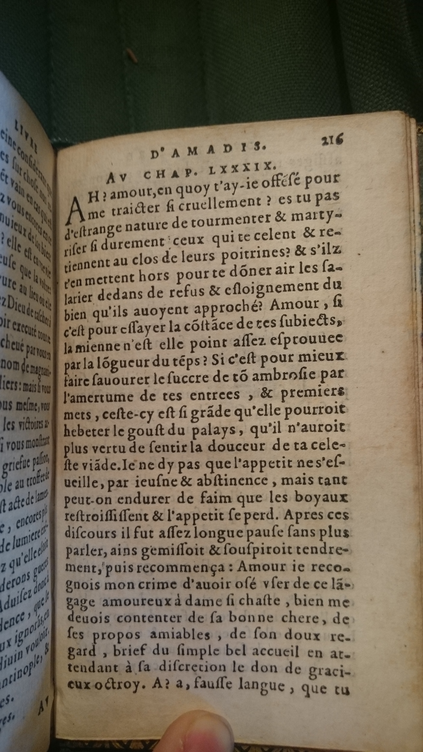 1582 - Jean Huguetan - Trésor des Amadis - BnF Arsenal