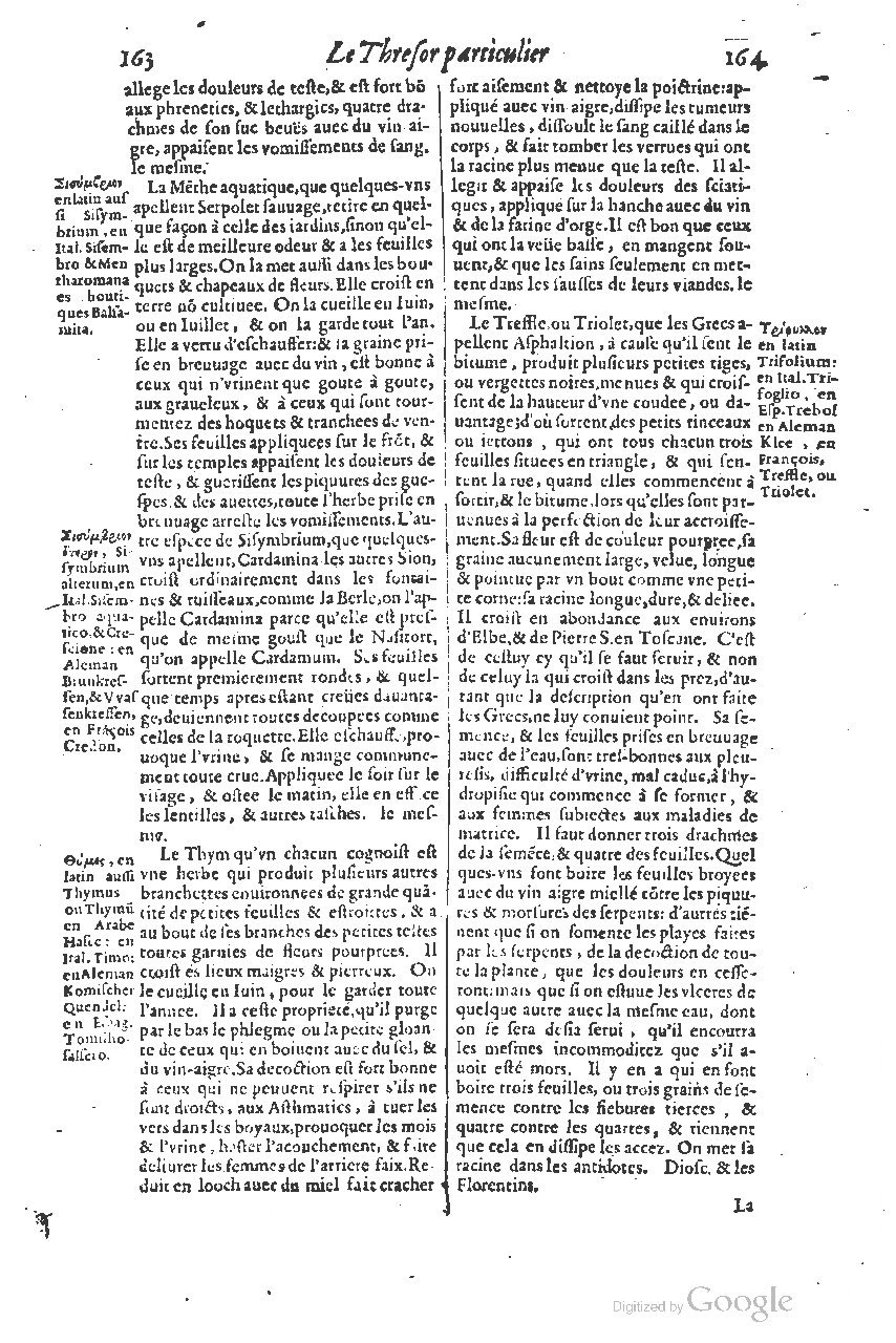 1616 - Étienne Gamonet - Grand trésor ou dispensaire - BSB Munich
