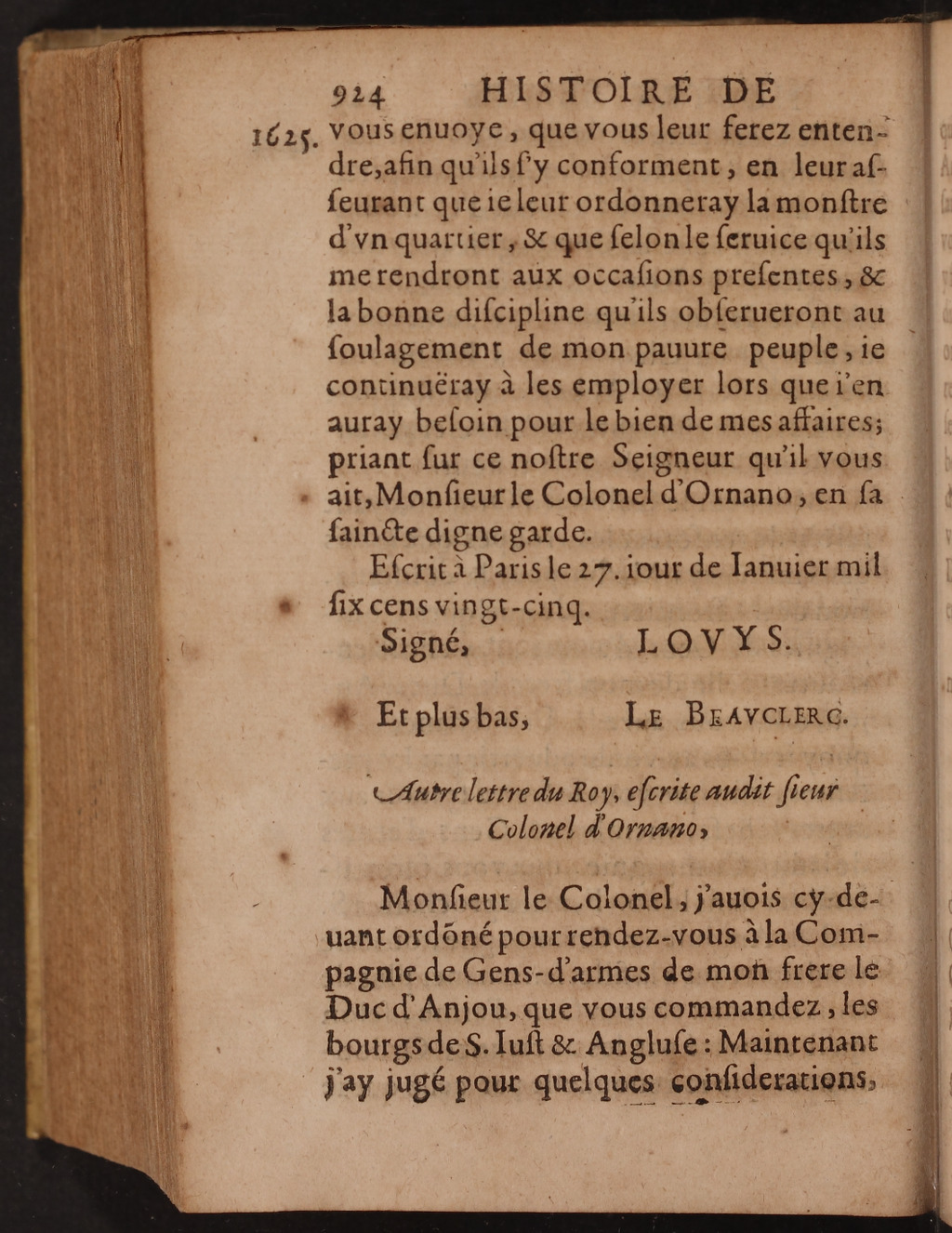1626 - Joseph Bouillerot - Trésor de l’histoire générale de notre temps - BnF Arsenal